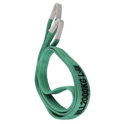 kopen Geweven van de de Singelbandslinger 2T van de Patroonpolyester de Polyester Opheffende Slingers met Twee Ogen online manufacture