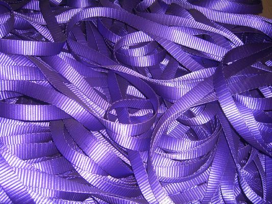 kopen Meerkleurige 1T Polyester Singelband Rol, Polyester Hijsband Singelband TUV GS Certificaat online manufacture