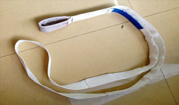 kopen Eén oog eindeloze webbingsling 350 kg Witte webbingsling Veiligheid factor 7 tot 1 online manufacture