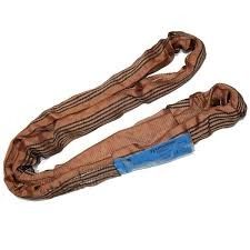 kopen Bruin 6 ton polyester eindeloze ronde sling voor grote stalen staven milieuvriendelijk online manufacture
