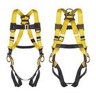 Outdoor Full Body Climbing Harness , Polyester Fall Protection Safety Harness
