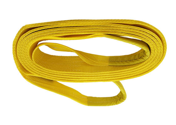 kopen 3 ton dubbel oog polyester platte webbing Sling voor stroppen online manufacture