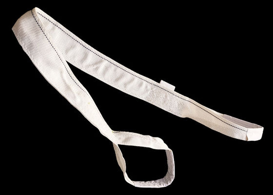 kopen Witte kleur polyester platte webbing Sling TSEWS1000 Double Plies Slings online manufacture