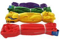 Soft Polyester Endless Round Sling Polyester Webbing Sling For Lifting