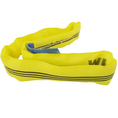 kopen Kraanapparatuur Lifting Polyester eindeloze ronde sling Polyester platte webbing sling online manufacture