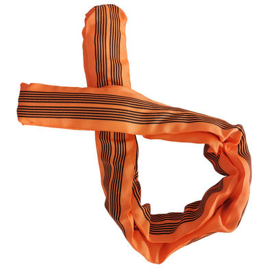 kopen Eindeloze polyester ronde hijsband WLL 10T EN1492-2 Aangepaste lengte online manufacture