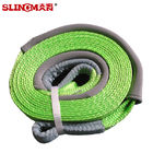 Multifunctional Heavy Duty Orange Tow Straps / Snatch Strap 8000 KG 60mm With Acid Resistance