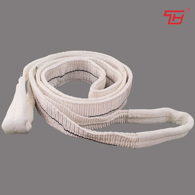 kopen Kleurcode Duplex Lifting Pulley Polyester Flat Webbing Sling 25mm 300mm 1T online manufacture