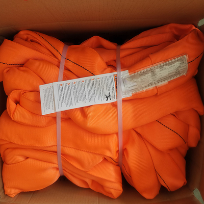 kopen Polyester Eindeloze Ronde Slinger Op zwaar werk berekende Verticale 26000 pond met Geweven Manuscript online manufacture