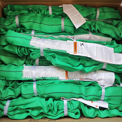 kopen Groene van de het ONTWERPpond FACTOR van Polyester Eindeloze Ronde Slinger Verticale 6000 5-1 online manufacture