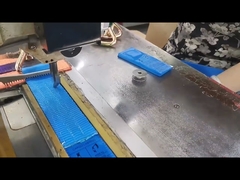 Zelfklemmende ratchetbanden met veiligheidshaken met blauw label